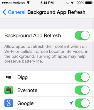 Illustration for article titled 11 Tips to Keep iOS 7 From Destroying Your Battery Life
